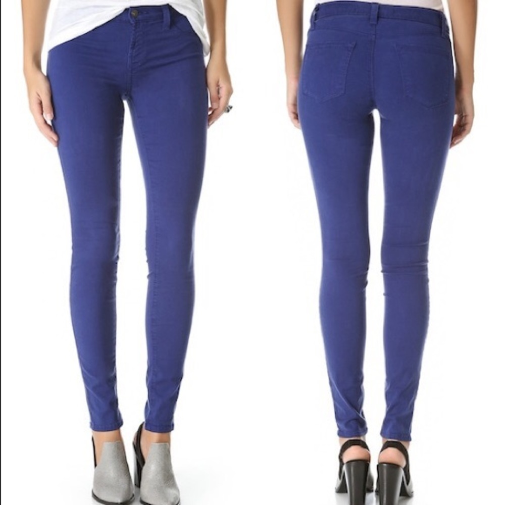 J brand maria blueberry jeans